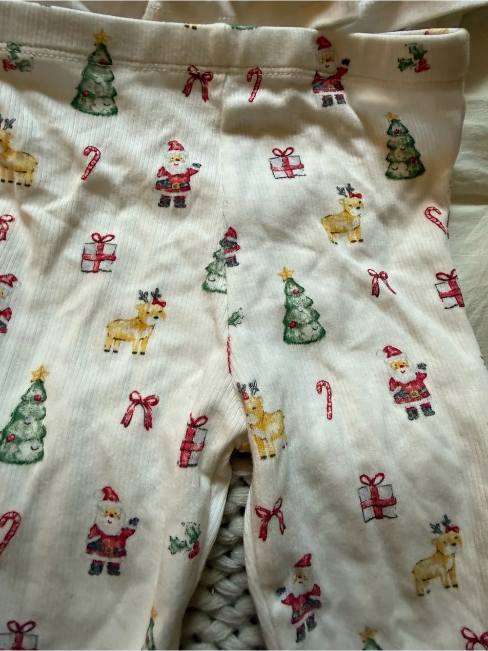 Little Me Girls My 1st Christmas' Baby Set with Christmas Print Size 9m Cotton